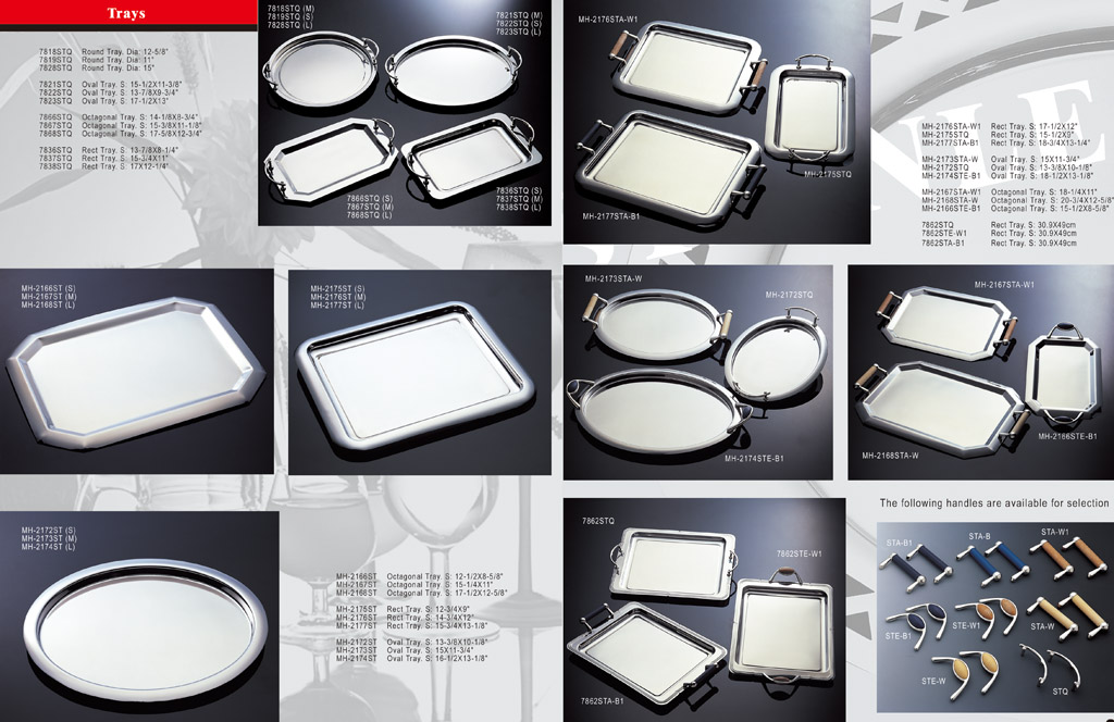 Stainless Steel Ware - Trays